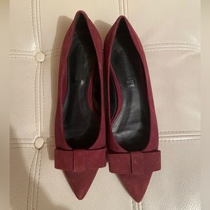 Hugo Boss Suede Flats
